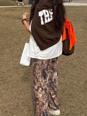 Women Sweat-Camo Pants
